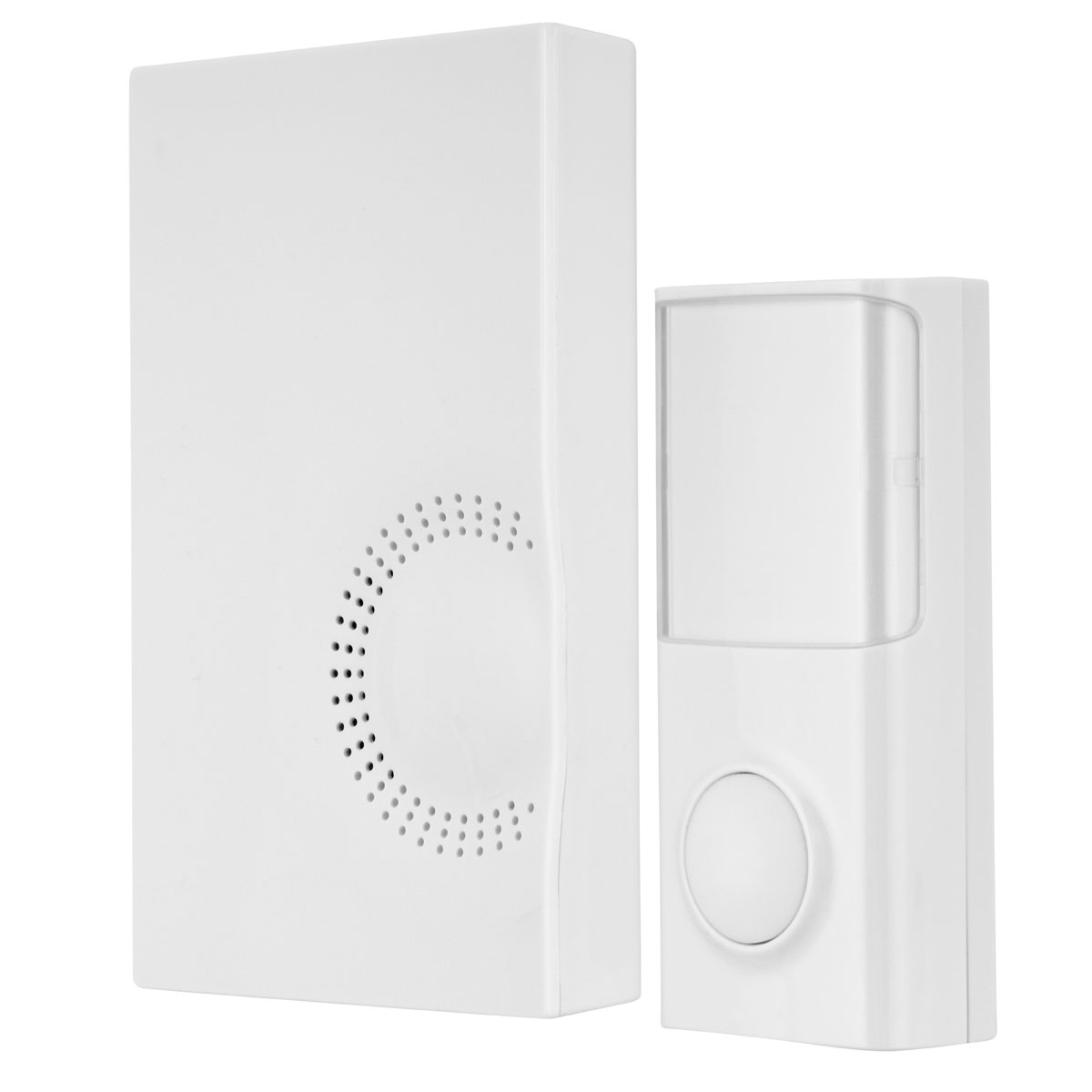 REV Ritter  Funk-Gong mit Taster Basic 36 Melodien 200m weiß Bild 2