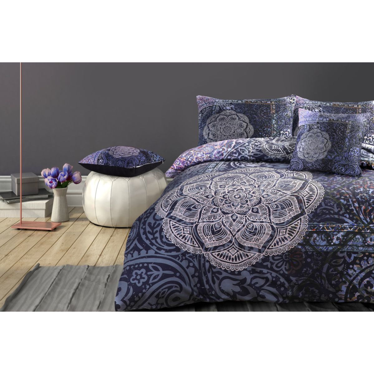 Dekokissen Medley 125 blau 45 x 45 cm Bild 3