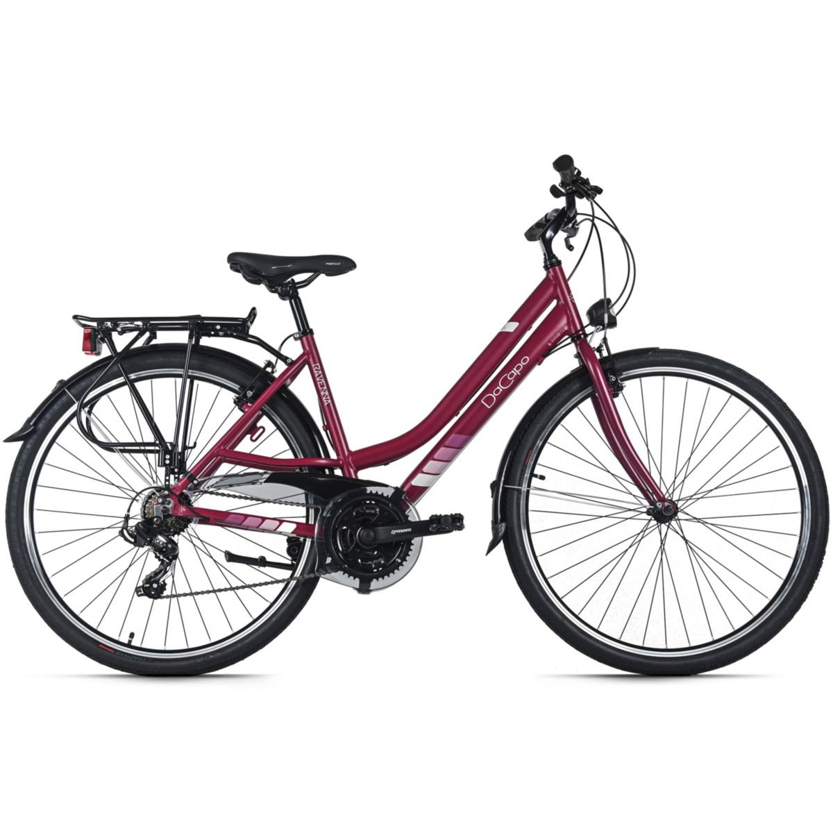 DaCapo Trekkingrad Damen 28'' Ravenna 50 Rot  21 Gänge RH 48 cm