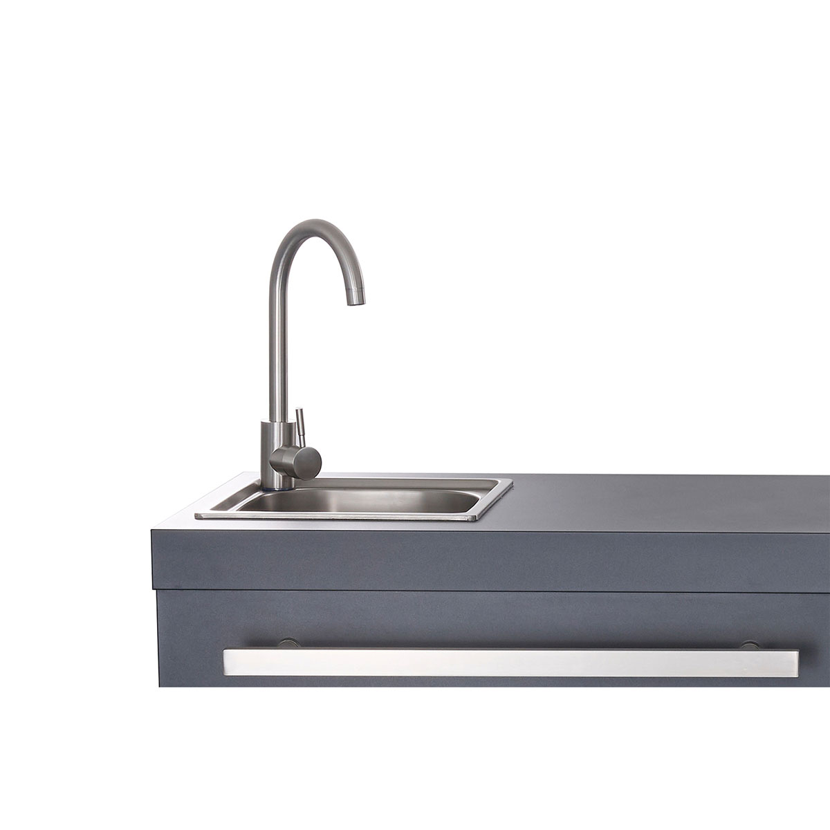 Outdoorküche KingRange 282x58x125cm Bild 4