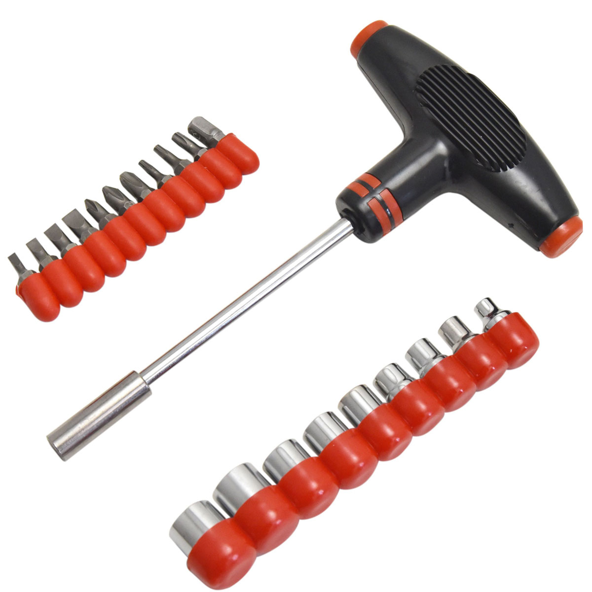 Basic T-Griffschraubendreher inklusive Bit-Satz