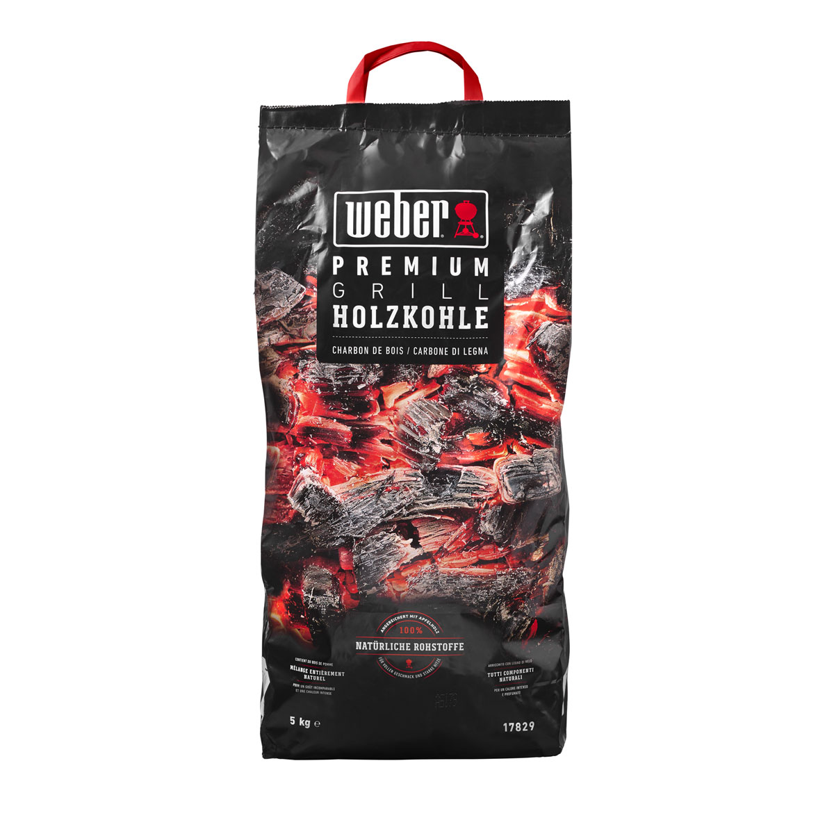 Weber Premium Holzkohle 5 kg
