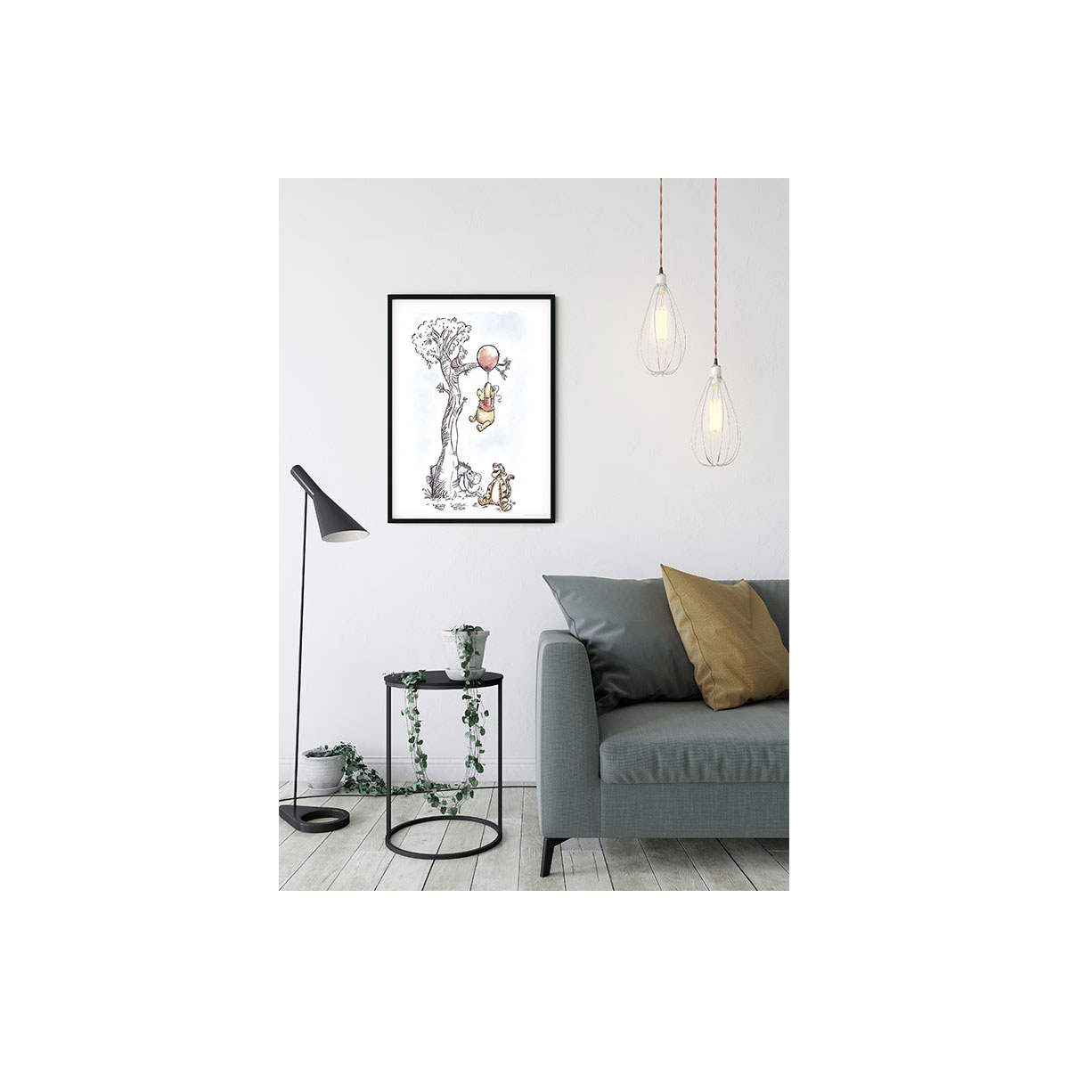 Komar  Wandbild Winnie the Pooh Hang on 30x40 cm Bild 4