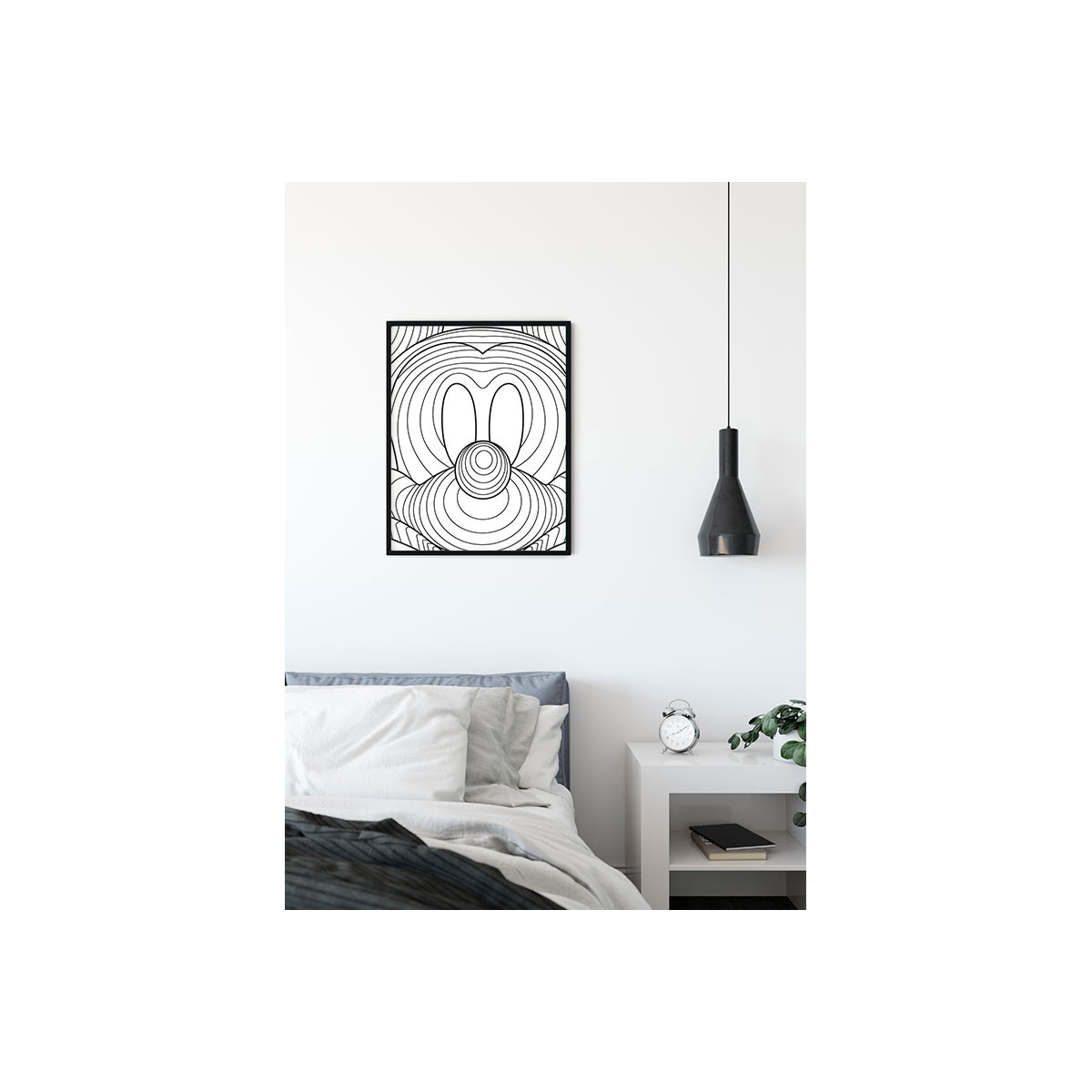 Komar  Wandbild Mickey Mouse Lines 30x40 cm Bild 3