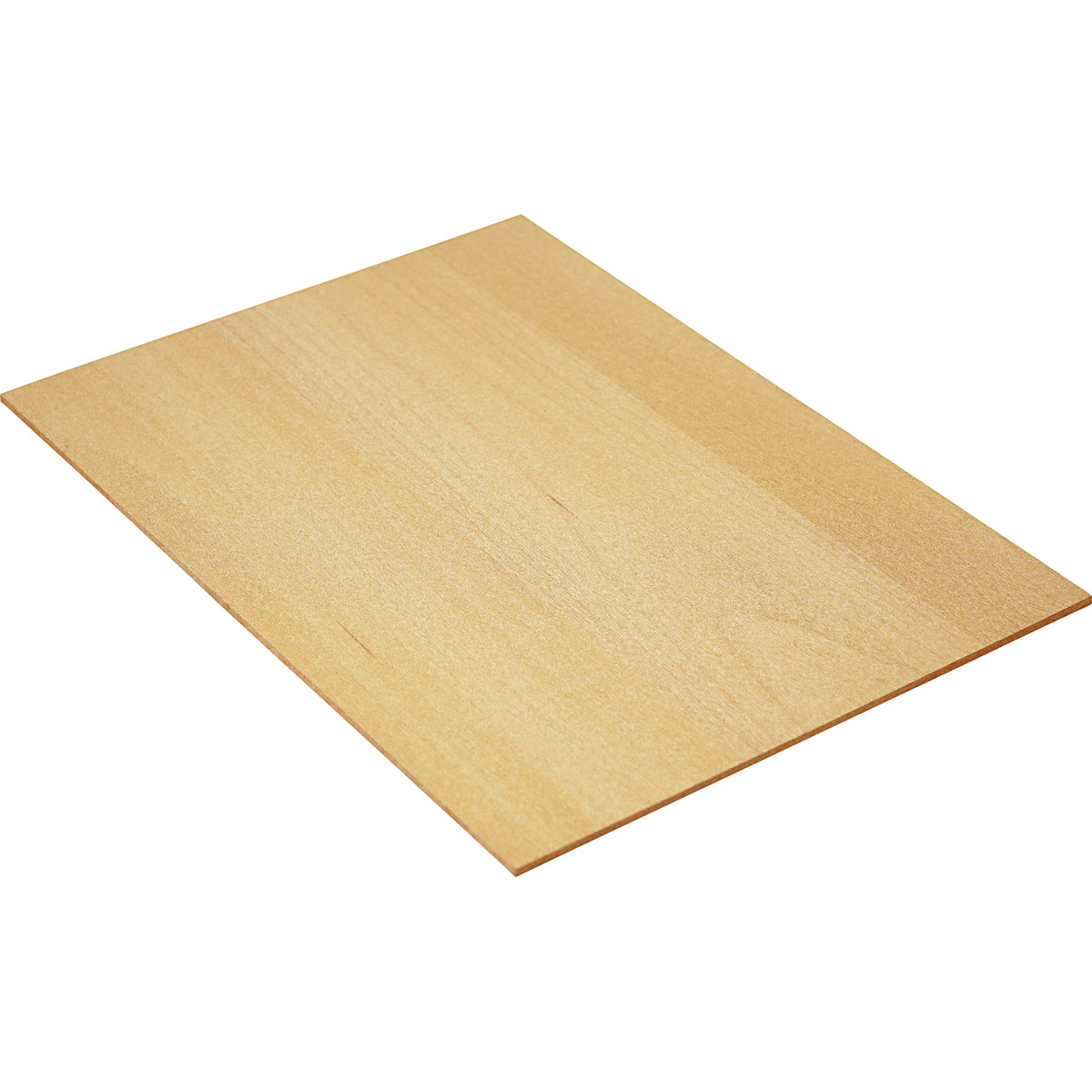 Fixmaßzuschnitt Dünn MDF Ahorn 3 mm 1200 x 600 x 3mm