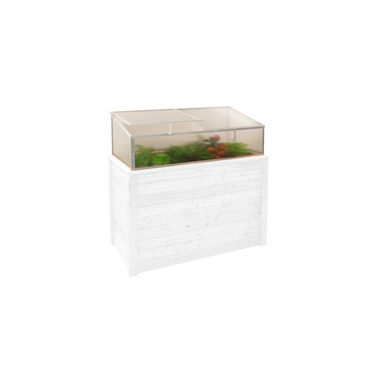 Westmann Frühbeetaufsatz Genus 130 62x125x41cm