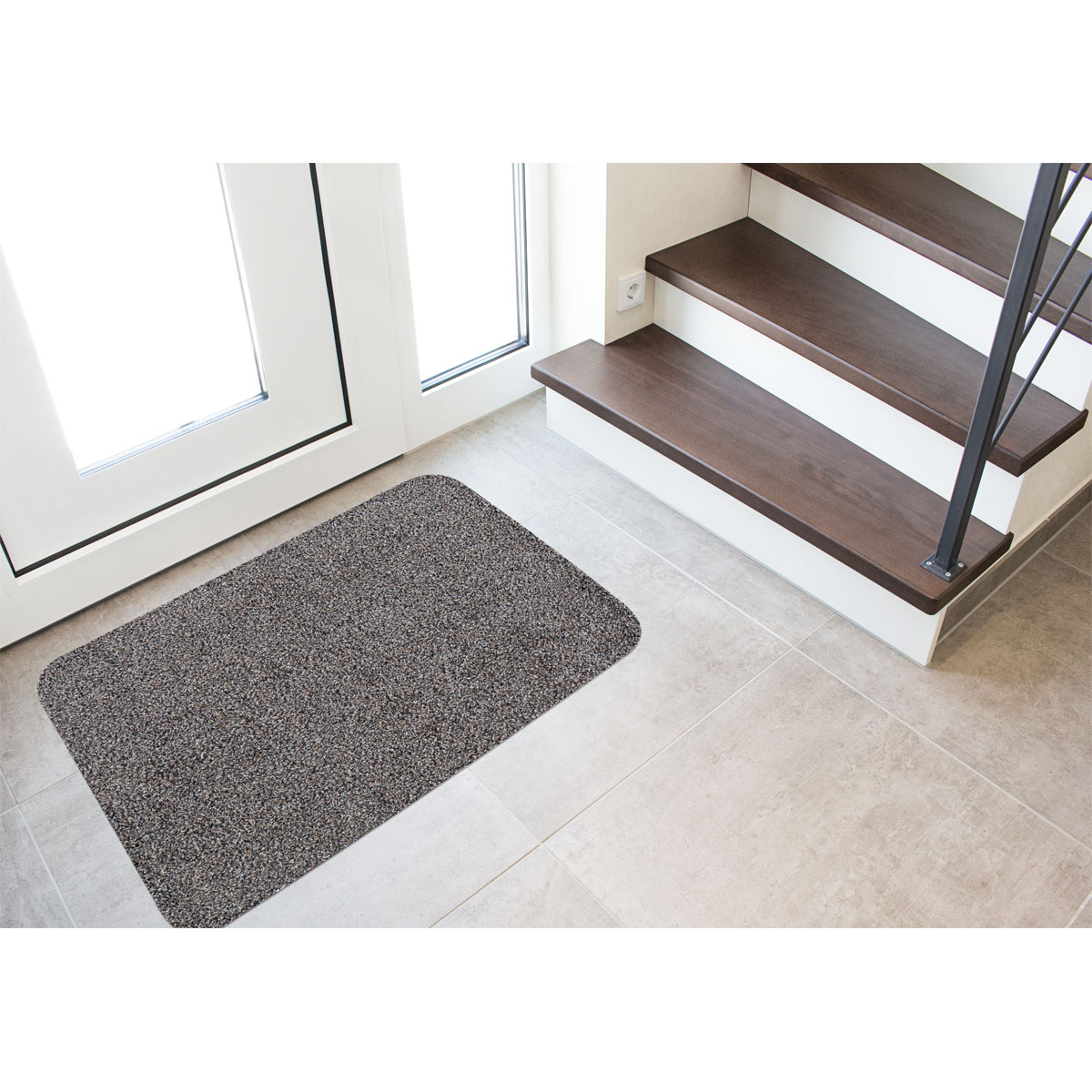 Baumwollmatte Samson 60 x 100 cm granite Bild 3