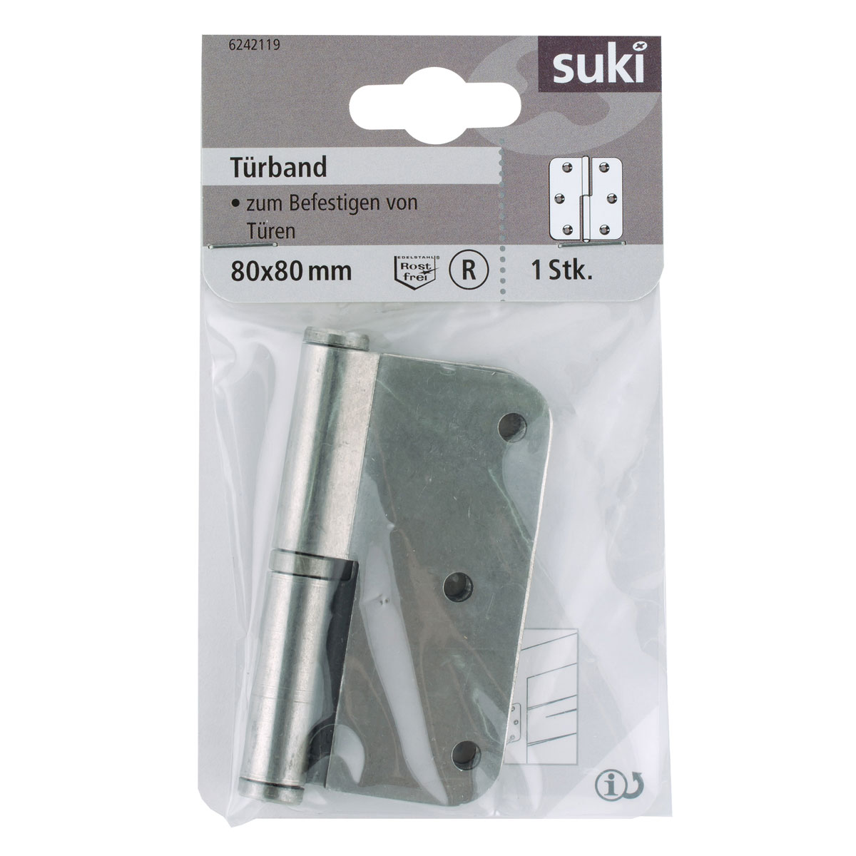 Suki Türband für rechts Edelstahl Bild 1