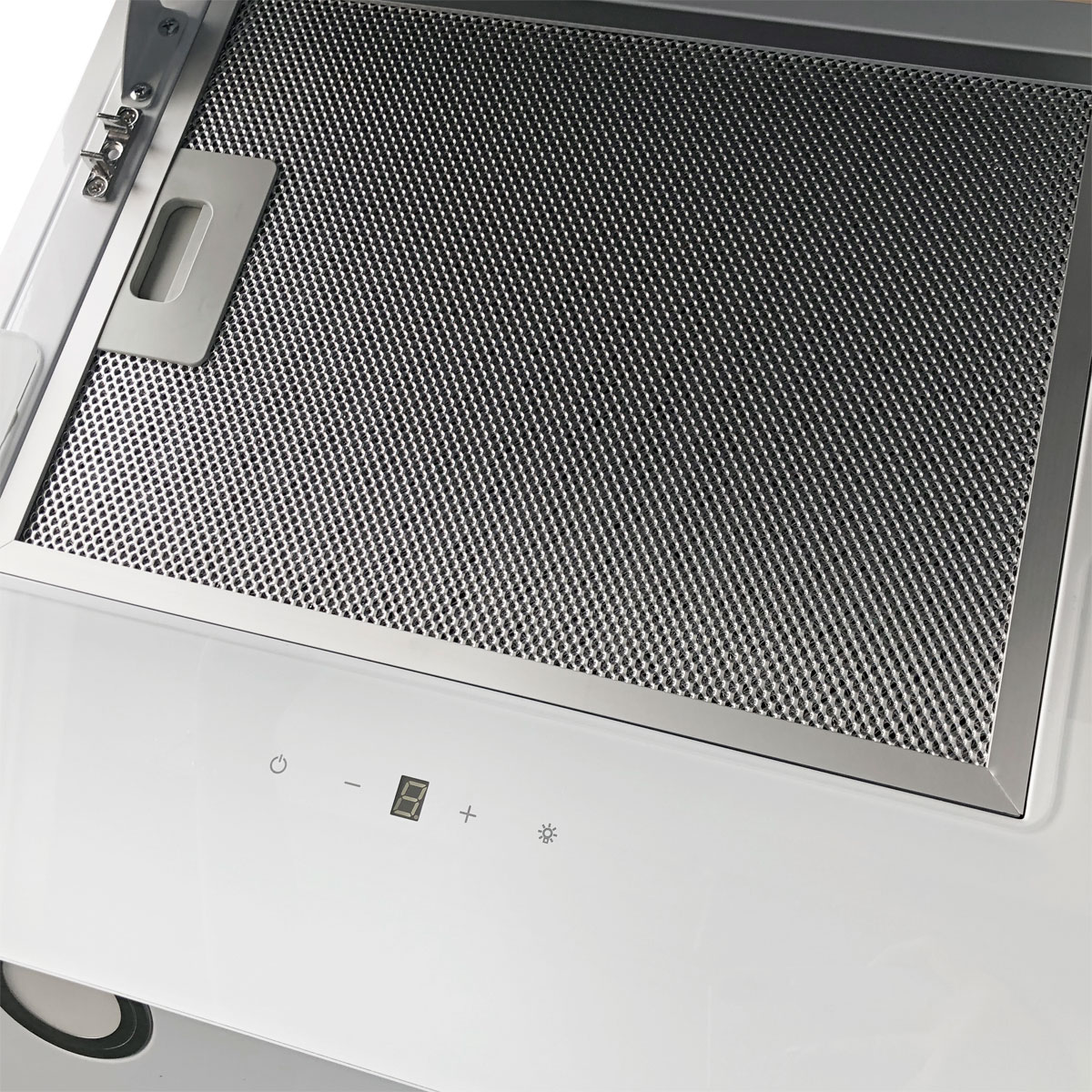 Respekta Nika Kopfreie Schräghaube CH66038-60WAM 60 cm Weiß Bild 4