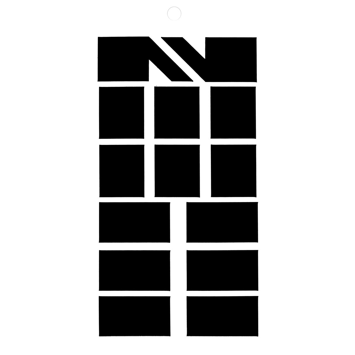 Metafranc Klebesymbol Symbole Folie schwarz