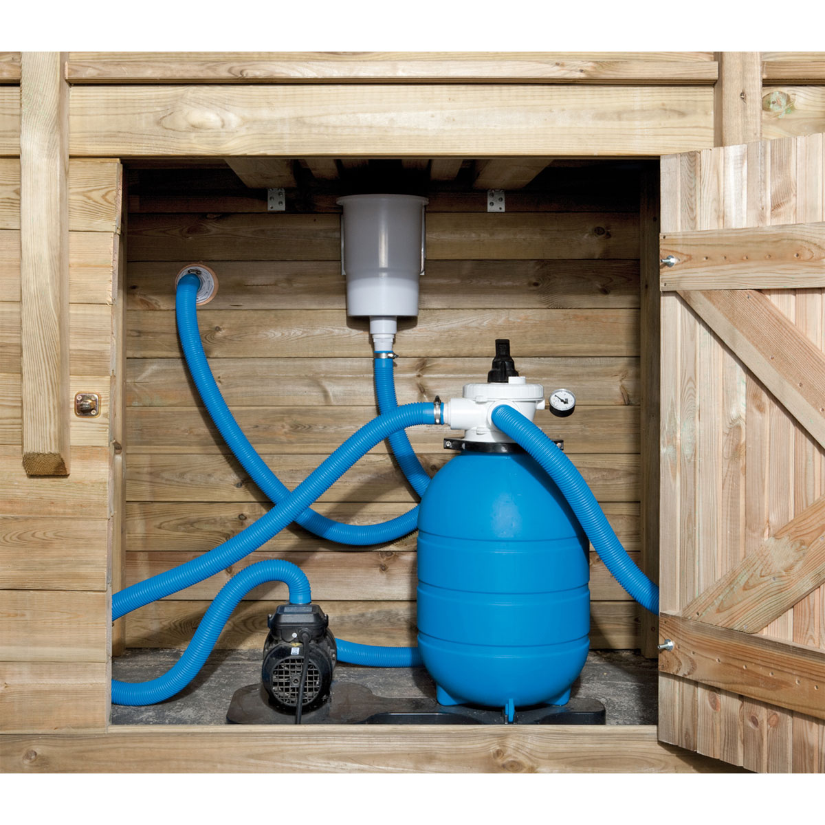 Weka Holzpool 593 B 471 x 571 cm Bild 2