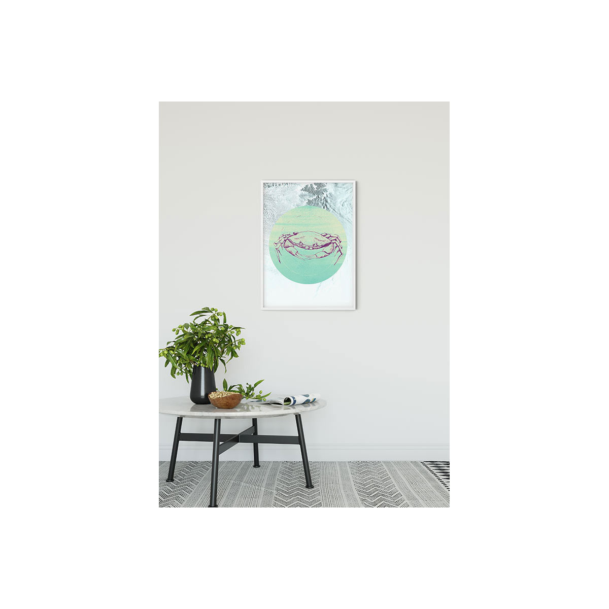 Komar  Wandbild Crab Sea 40x50 cm