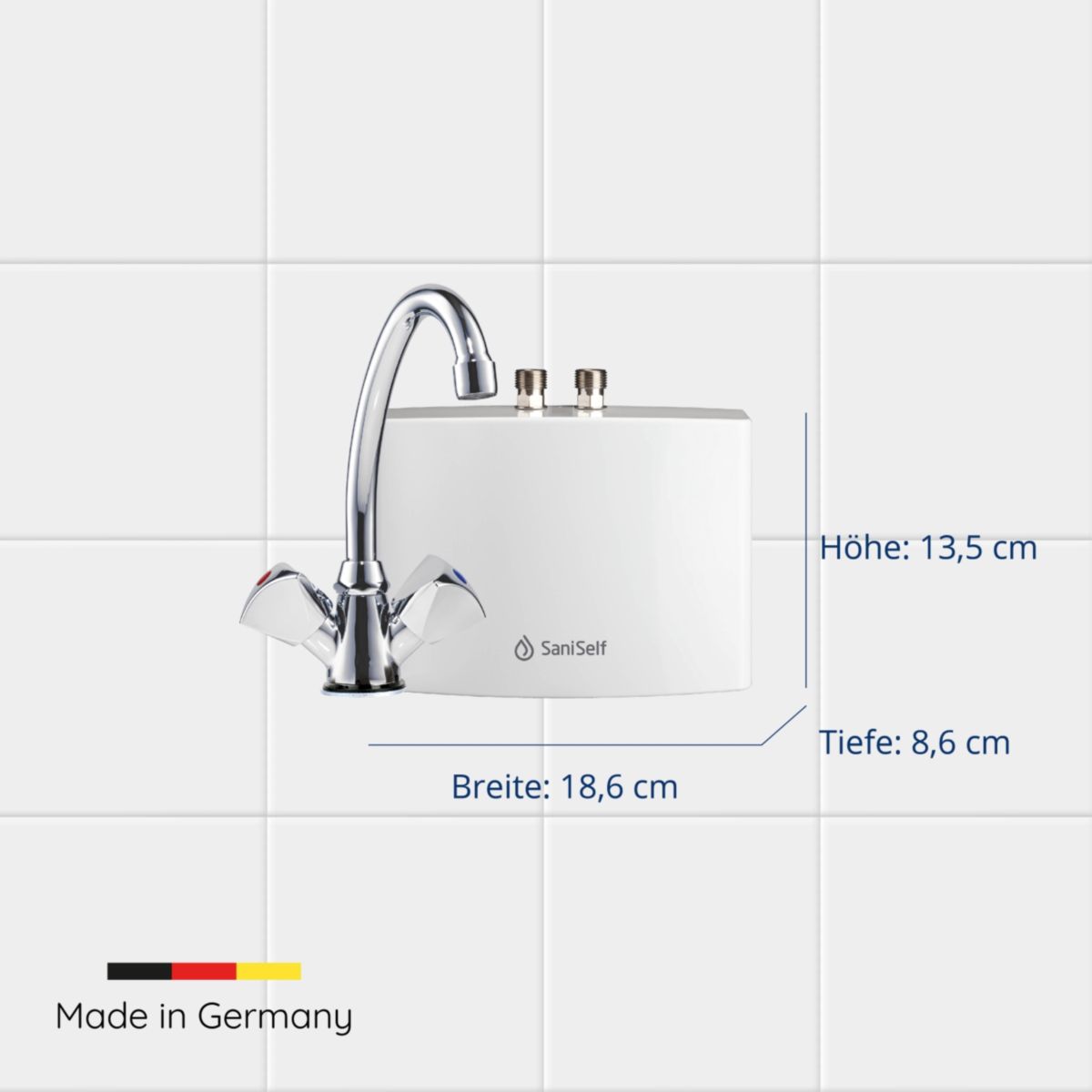 Kleindurchlauferhitzer KDU saniself 3,5kW 230 V Bild 4