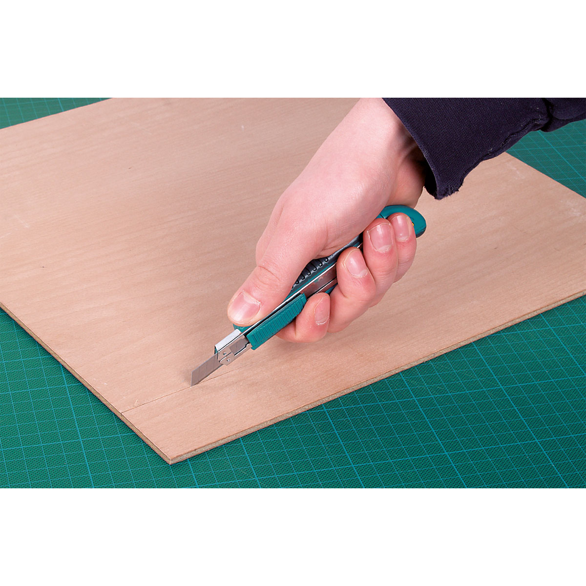 Wolfcraft  Abbrechklingen-Messer Kunststoff 2K 9 mm Bild 2