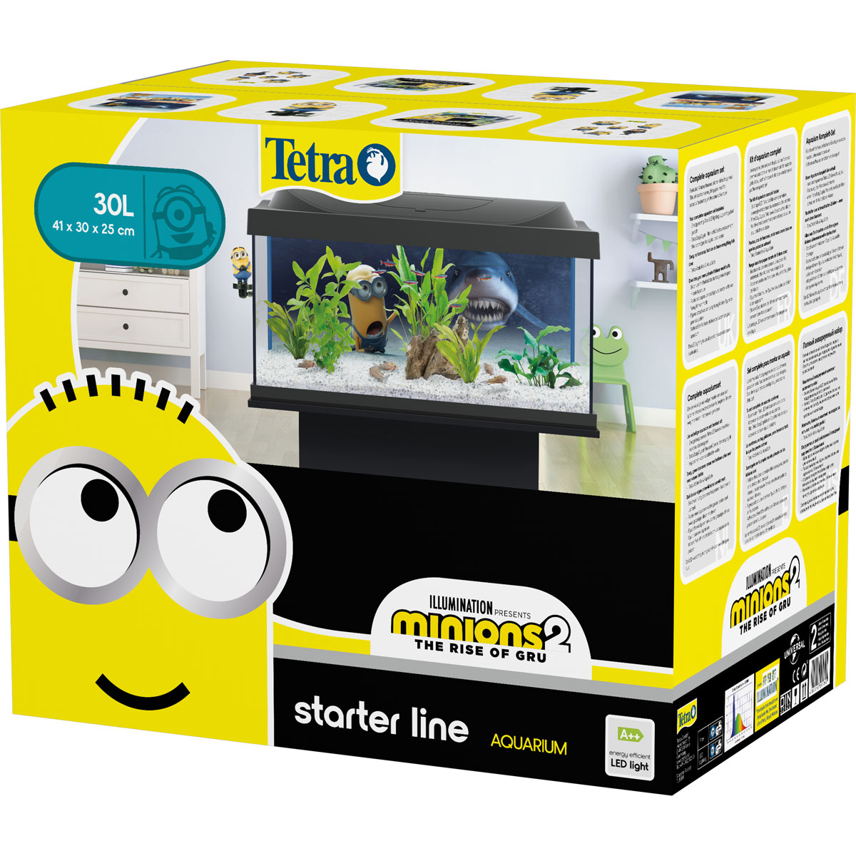 Tetra Aquarium Minions 2 mit LED 30 L Bild 1