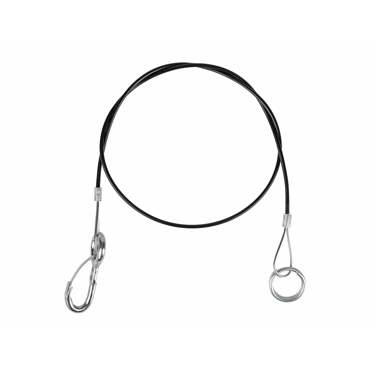Abreissseil mit Haken und Ringen 1000 mm