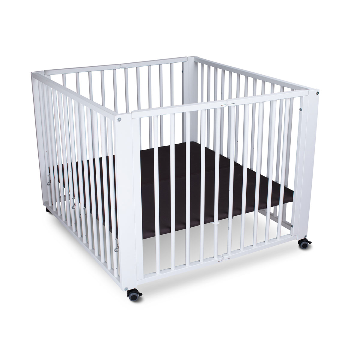 tiSsi Laufgitter „Moritz“ 90x75x95 cm, weiß Bild 1