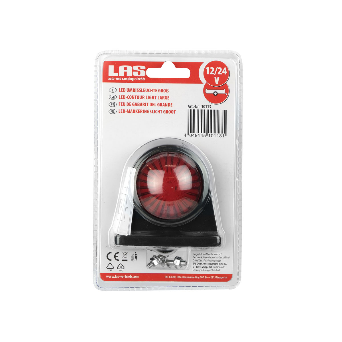 LAS 10113 LED Umrissleuchte groß mit E-Zulassung Bild 6