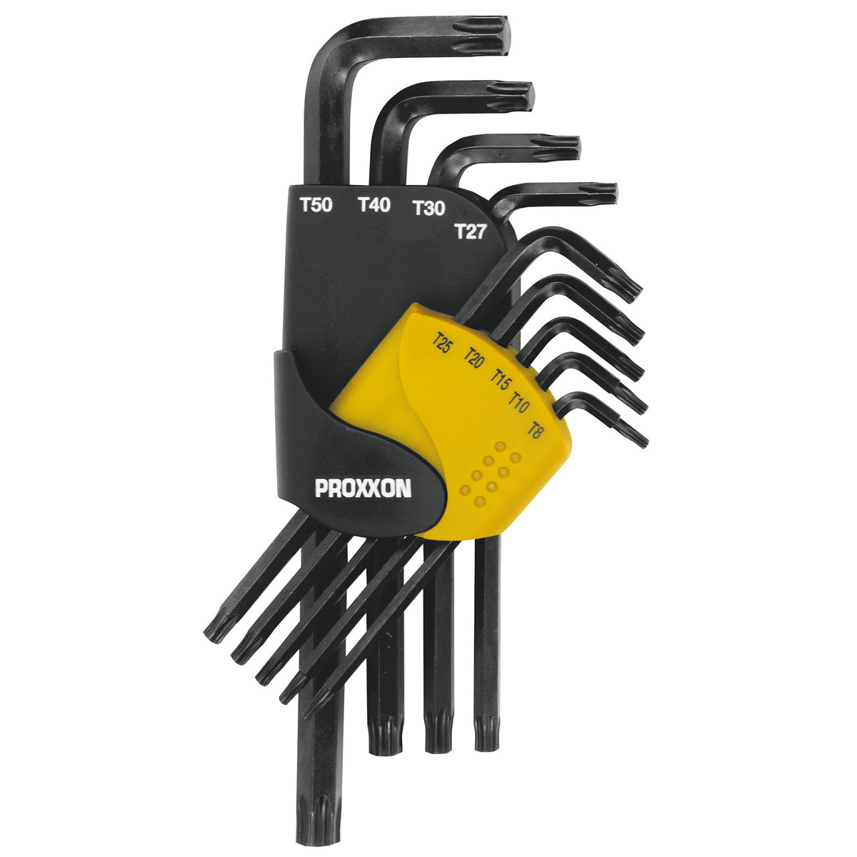 Proxxon Industrial Winkelschlüssel-Satz für Torx 9-teilig