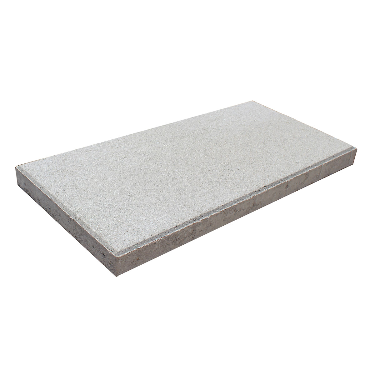 Diephaus  Gehwegplatte Beton zementgrau 60 x 30 x 4 cm