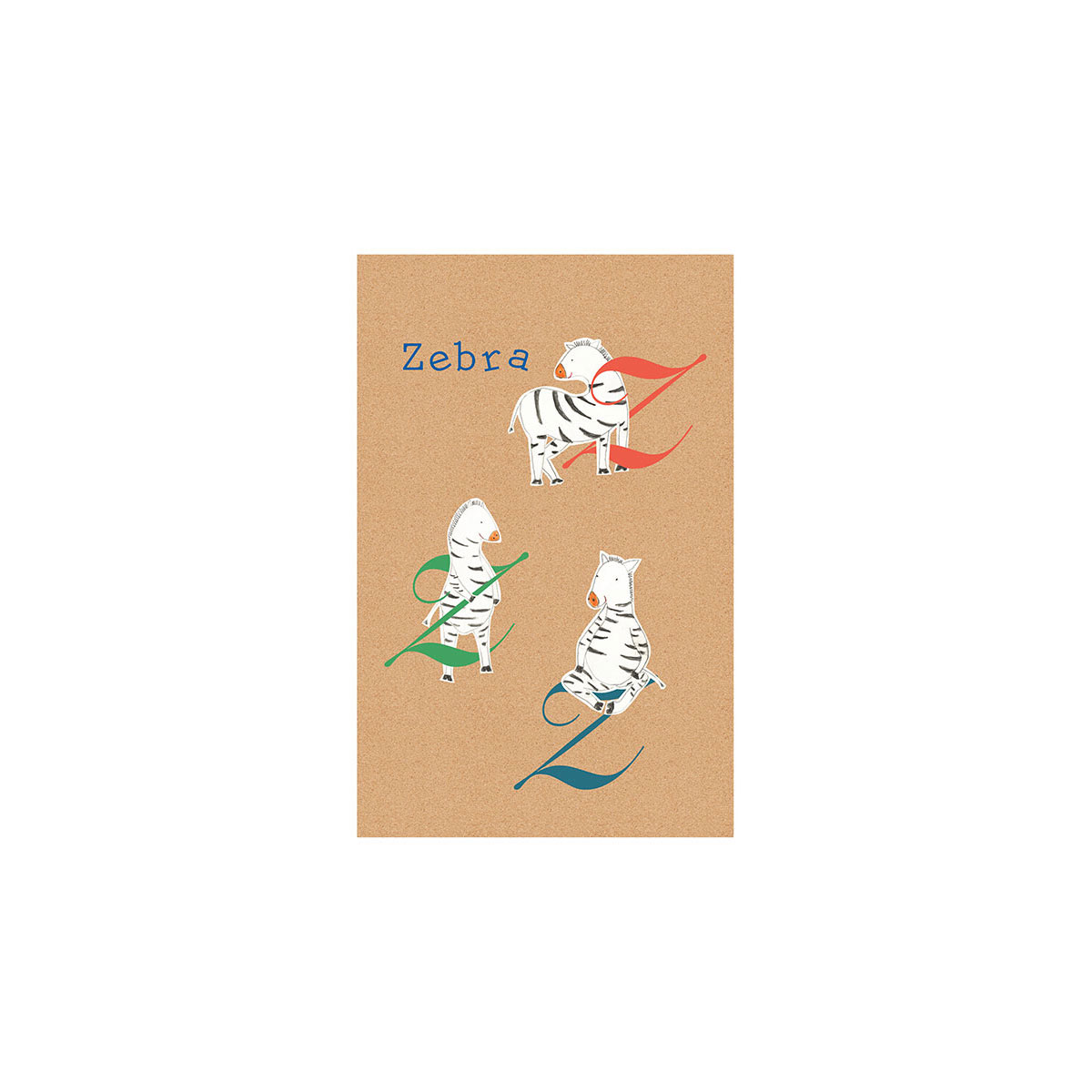 Komar  Wandbild ABC Animal Z 50x70 cm Bild 2