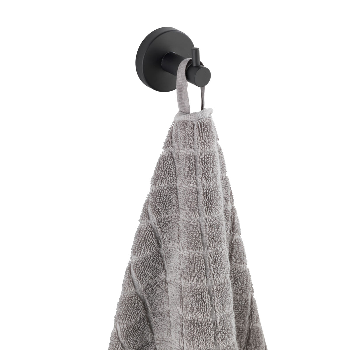 Wenko Wandhaken Uno Bosio schwarz matt Bild 5