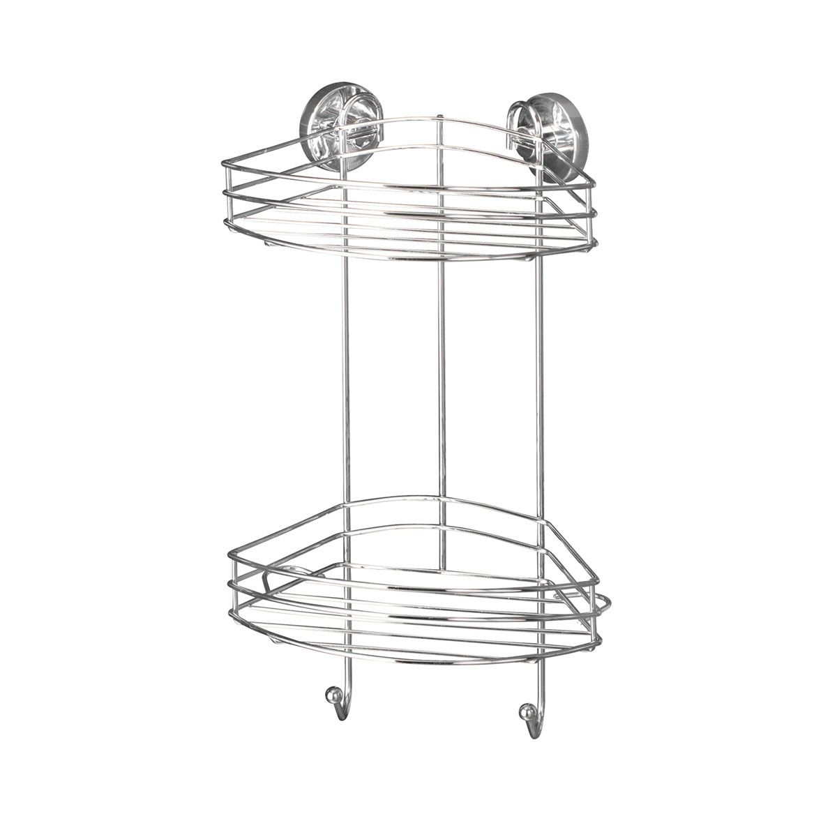 Wenko Vacuum-Loc Eckregal 2 Etagen