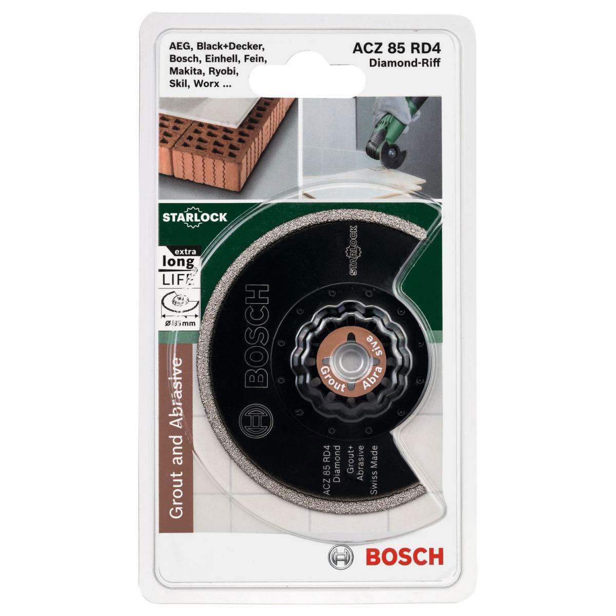 Bosch  DIY PMF Segmentsägeblatt ACZ 85 RD4 Bild 2