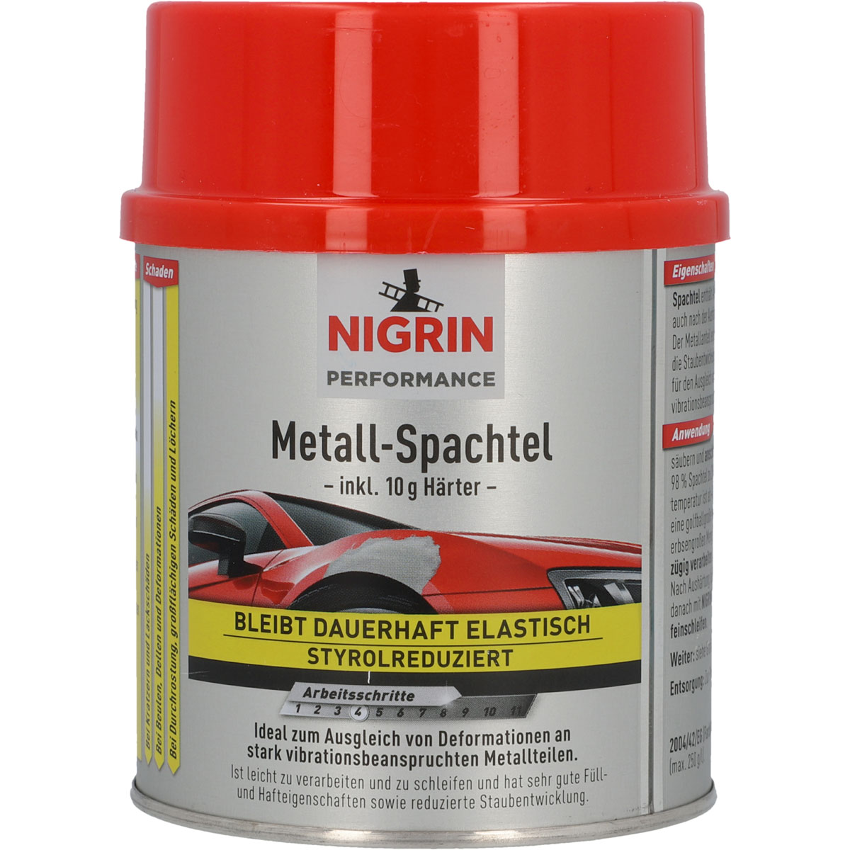 Nigrin  Metall-Spachtel 500 g