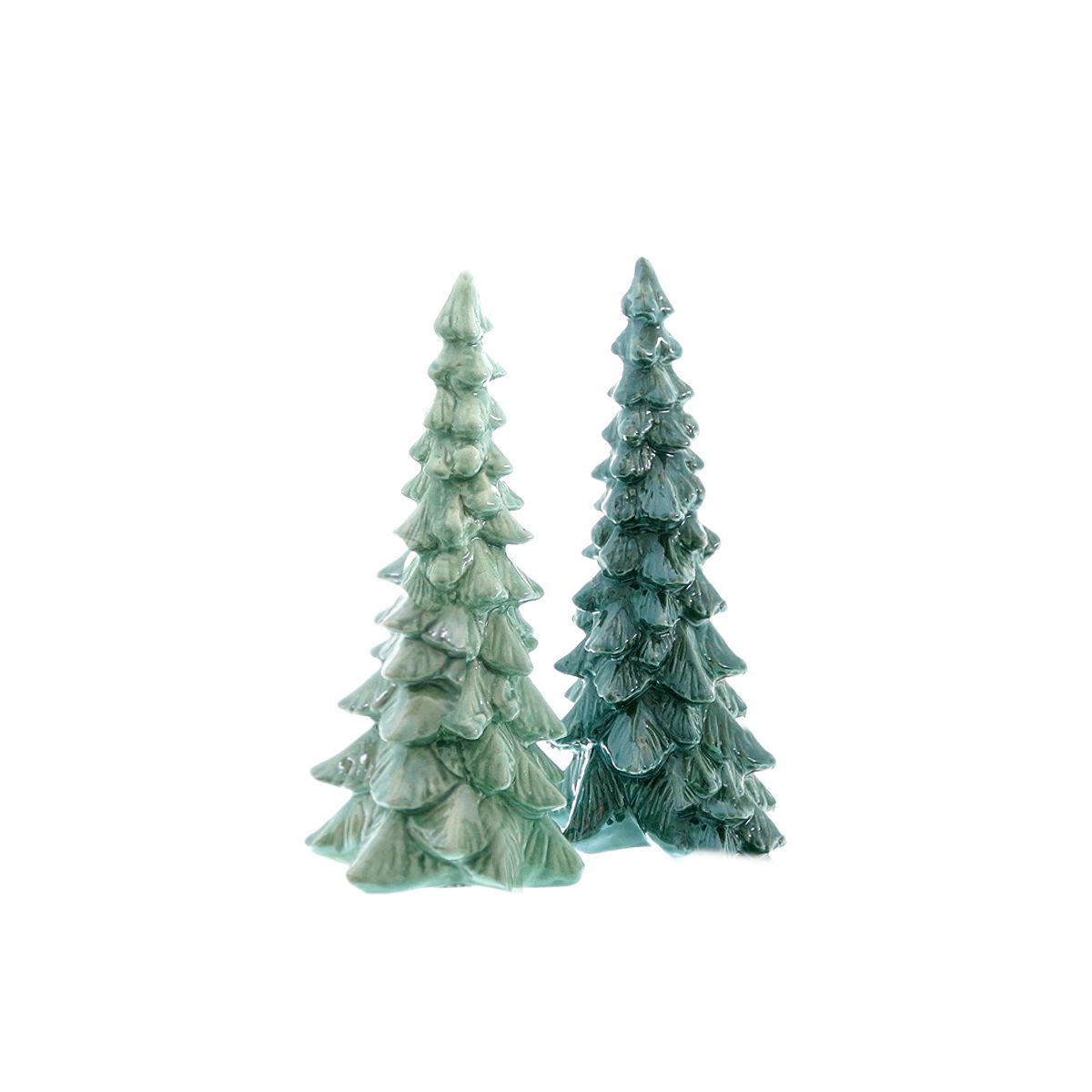 Dekotanne 20,5cm grün Bild 1