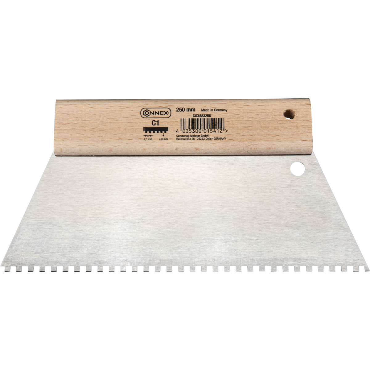Connex Zahnspachtel 250 mm C1