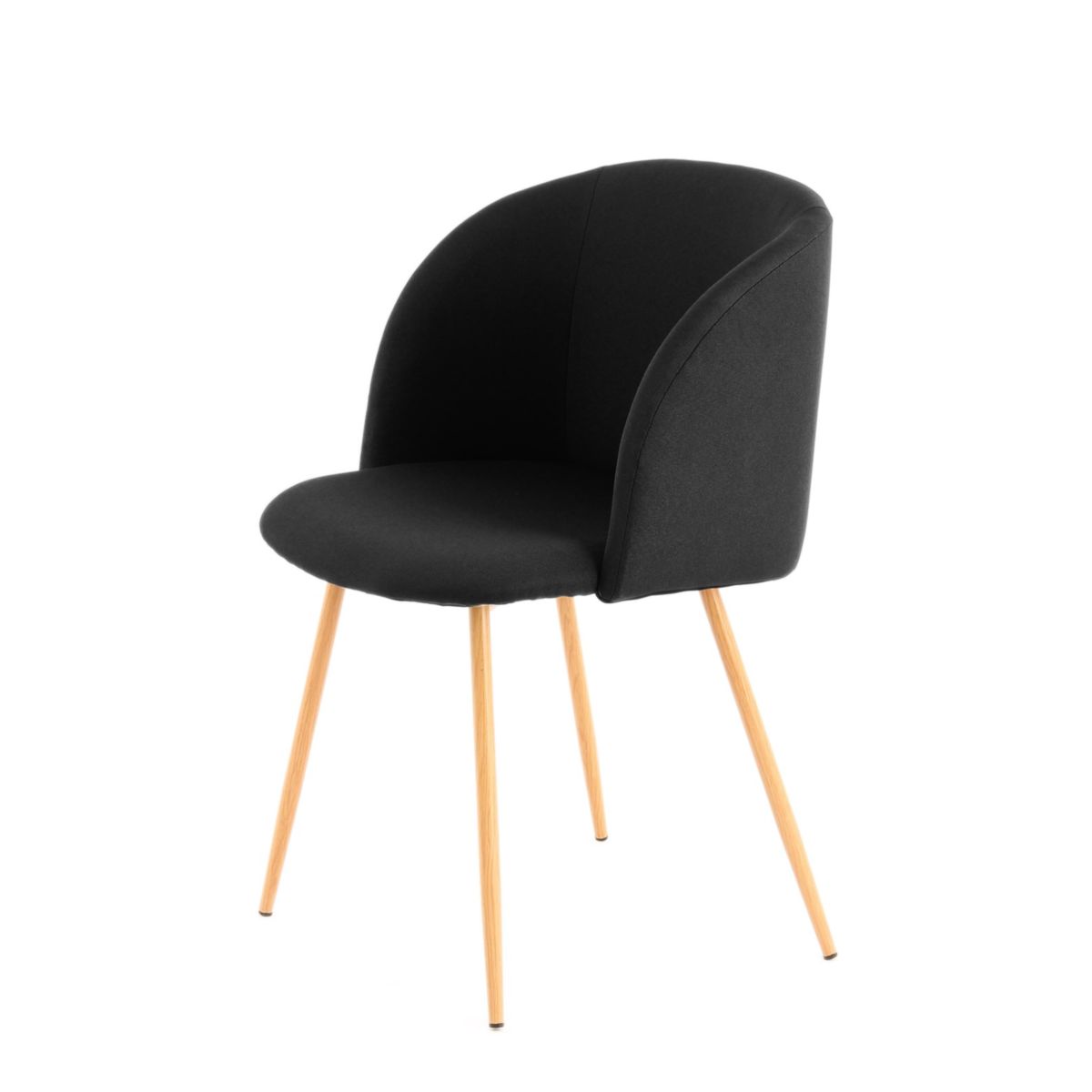 Stuhl „Celina 210“, 2er-Set, schwarz