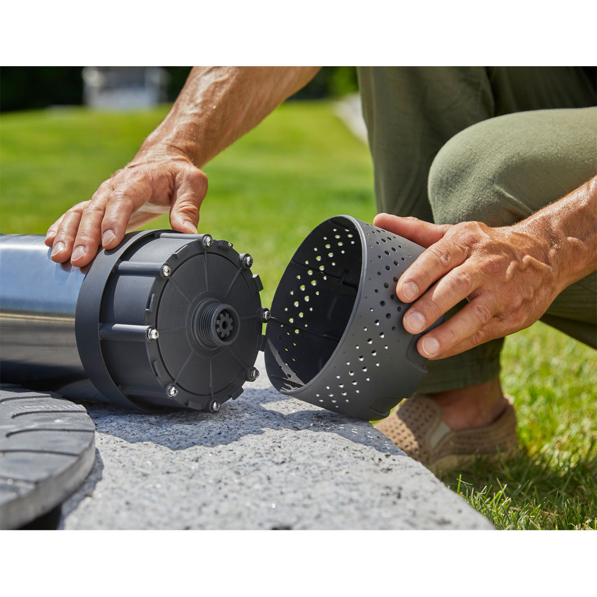 Gardena  Tauch-Druckpumpe 5900/4 Inox Bild 3