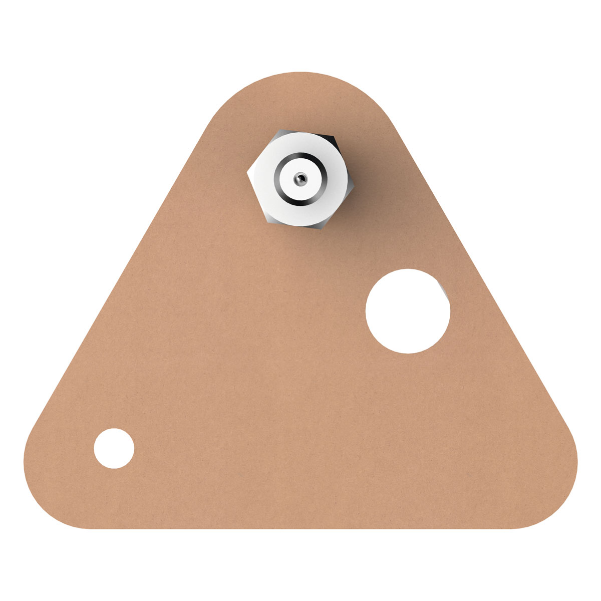 Tesa Klebeschraube für Mauerwerk dreieckig 2 Stück Traglast 2 x 5 kg Bild 2