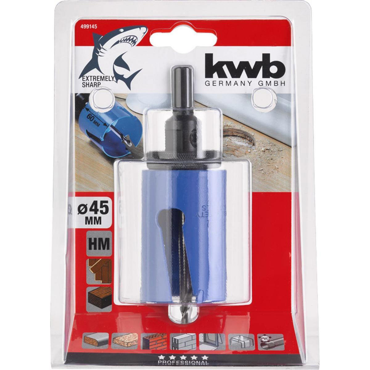 kwb  Lochsägen Durchmesser 45 mm Bild 2