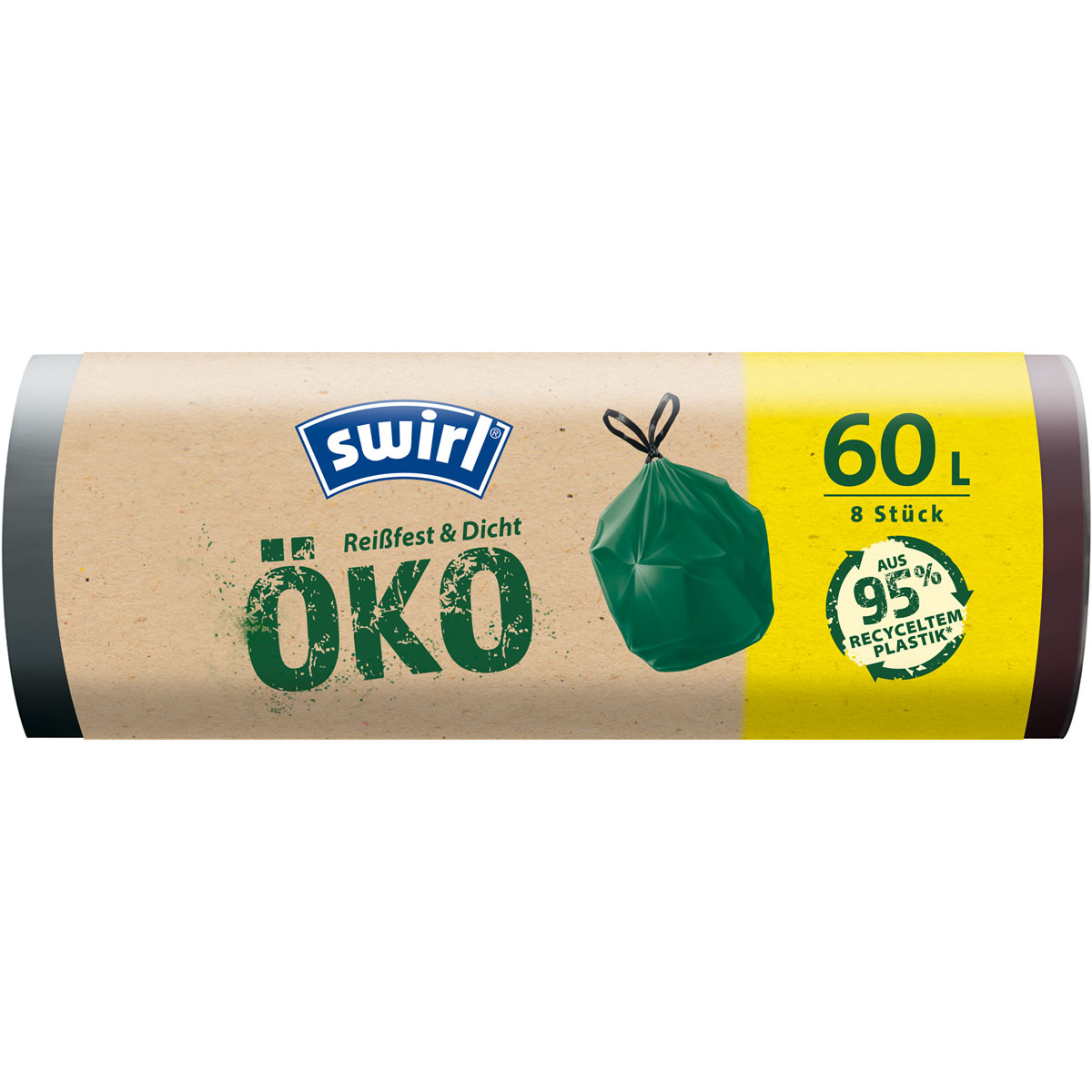 Öko-Müllbeutel Zugband 60 L