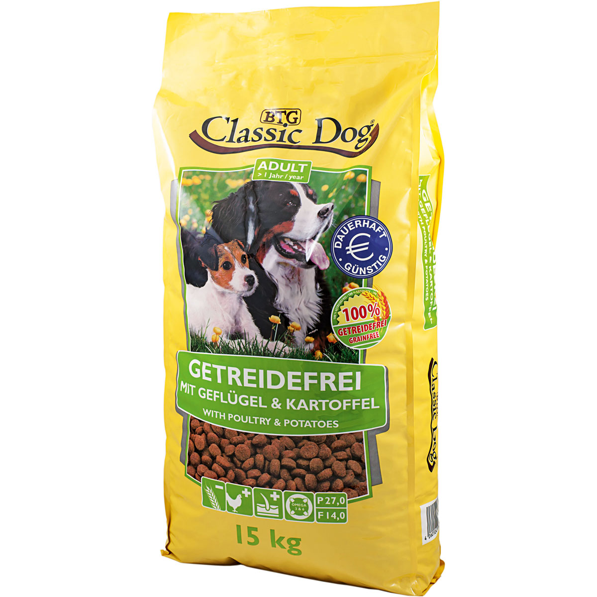 Classic Dog Geflgel und Kartoffel getreidefrei 15kg