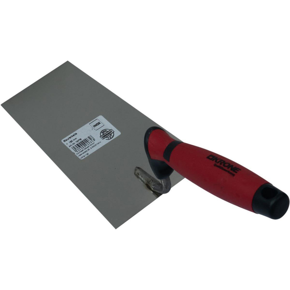 Krone Kelle eckig 180 mm S-Hals 2K Stahl