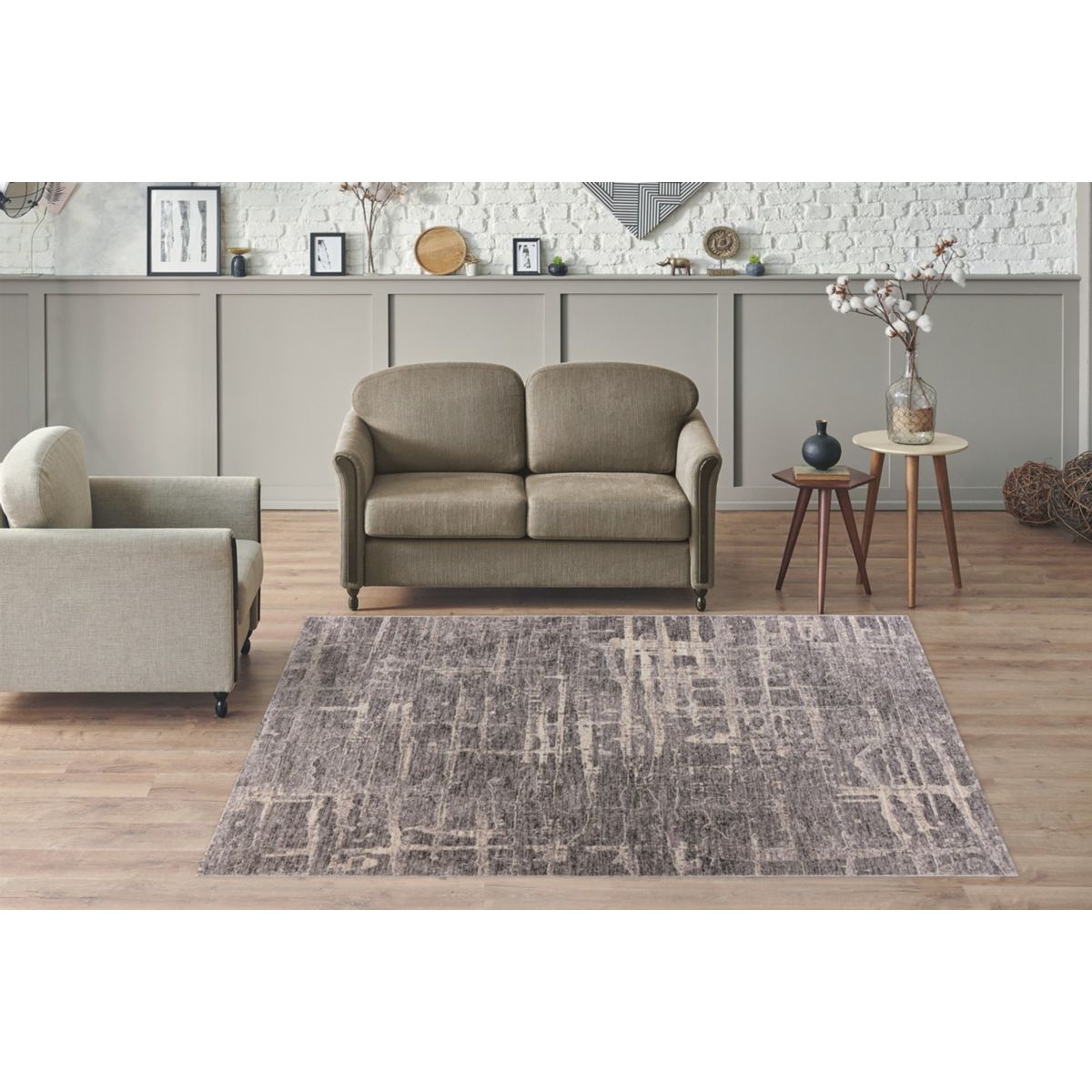 Jaka 325 Grau 80cm x 150cm Bild 2