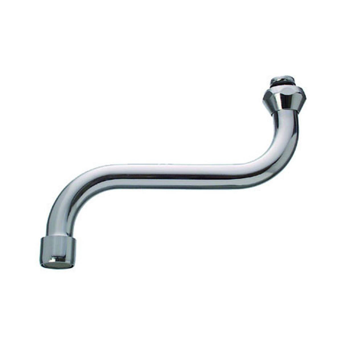 Auslauf S-Form 200 mm chrom