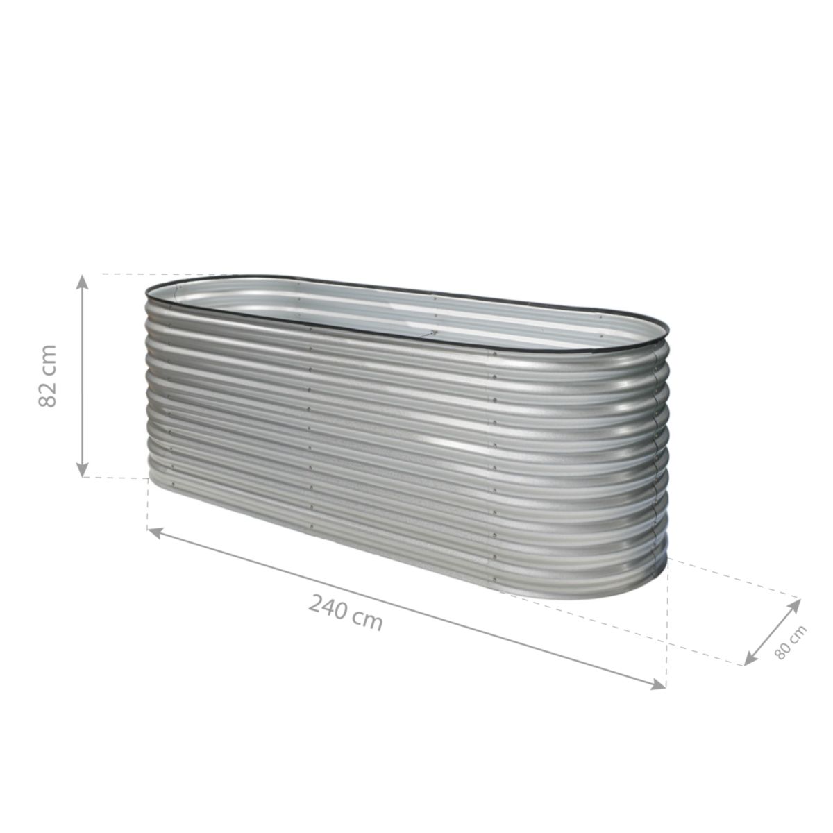 Westmann Hochbeet Grow Faster 80x240x82cm Bild 8