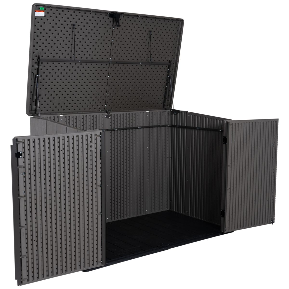 Lifetime Mülltonnenbox Greg 3x240 L 108x191,1x132,2 cm Bild 4