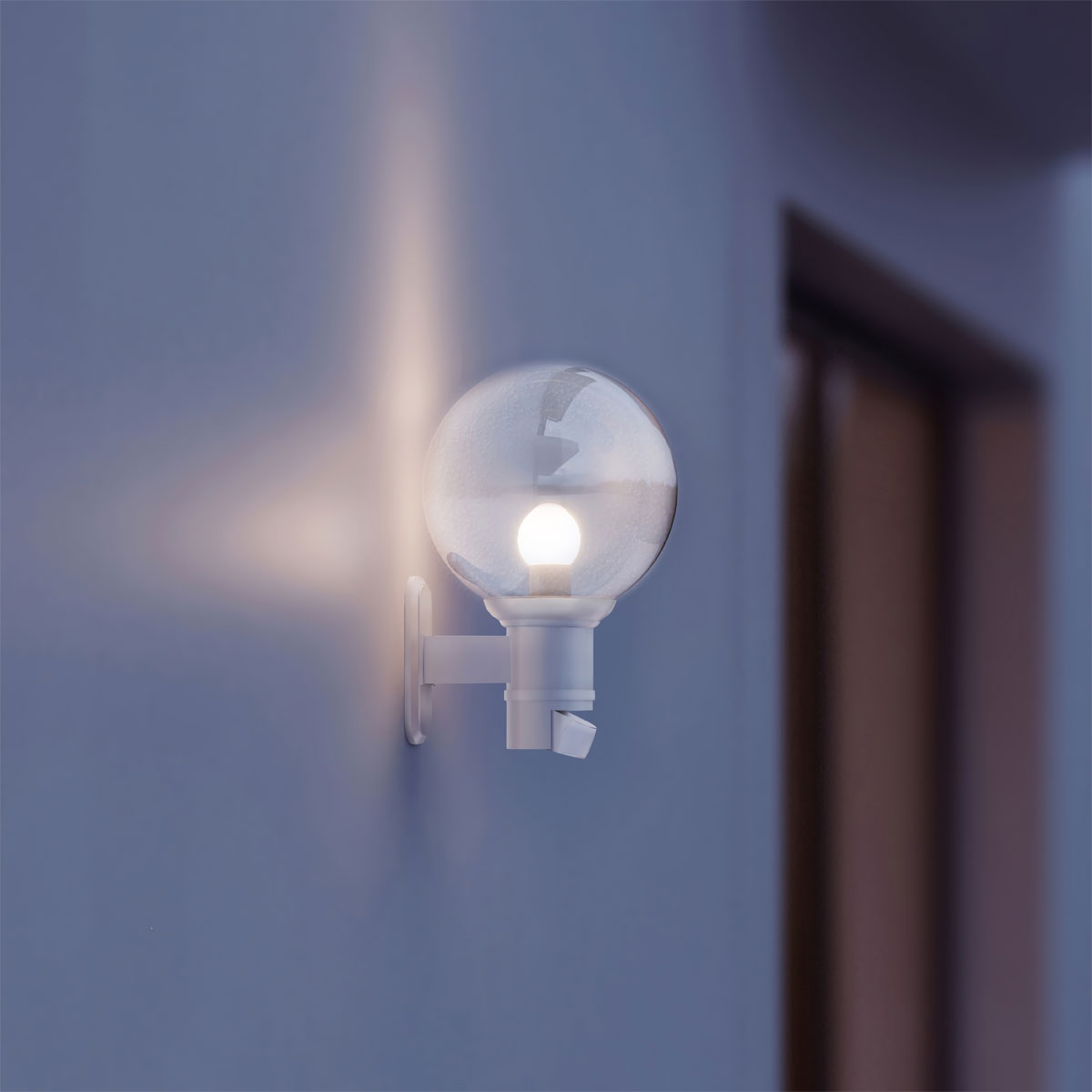 Steinel Aussensensorleuchte L 560 S weiss Bild 4