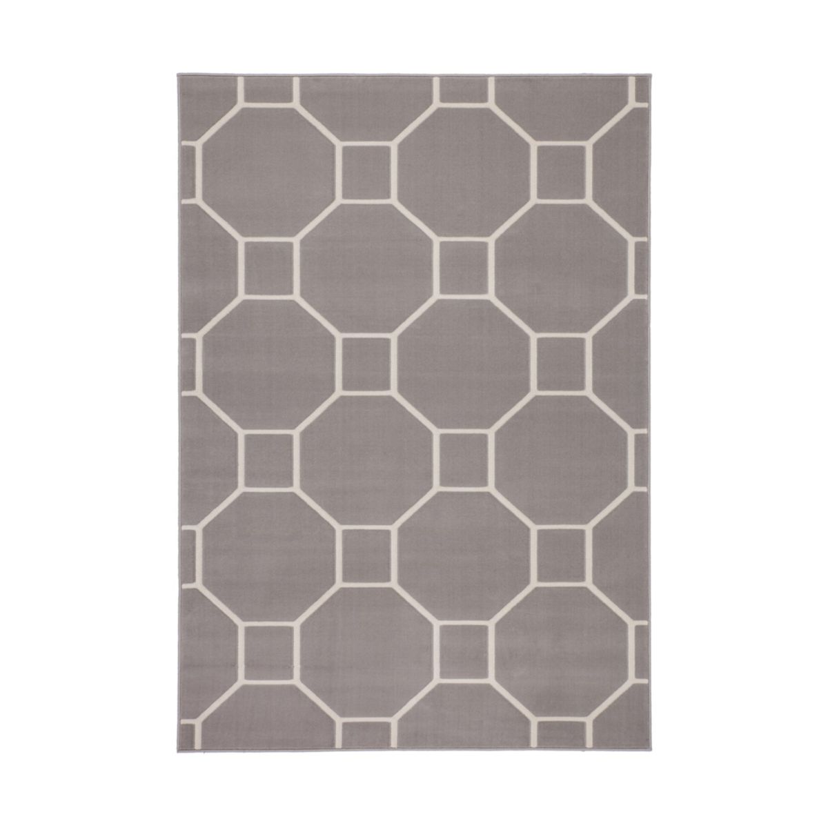 Lina 125 Taupe / Elfenbein 120cm x 170cm