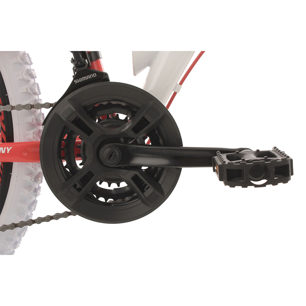 KS Cycling Mountainbike Topeka Fully weiß-rot Bild 2