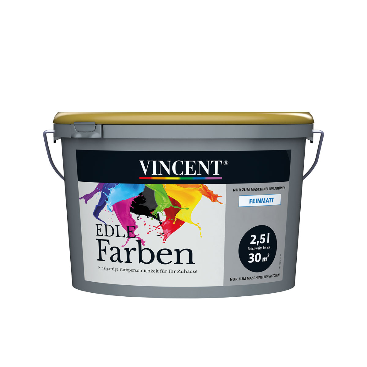 Vincent Wandfarbe Edle Farben Mix It matt 2,5 l