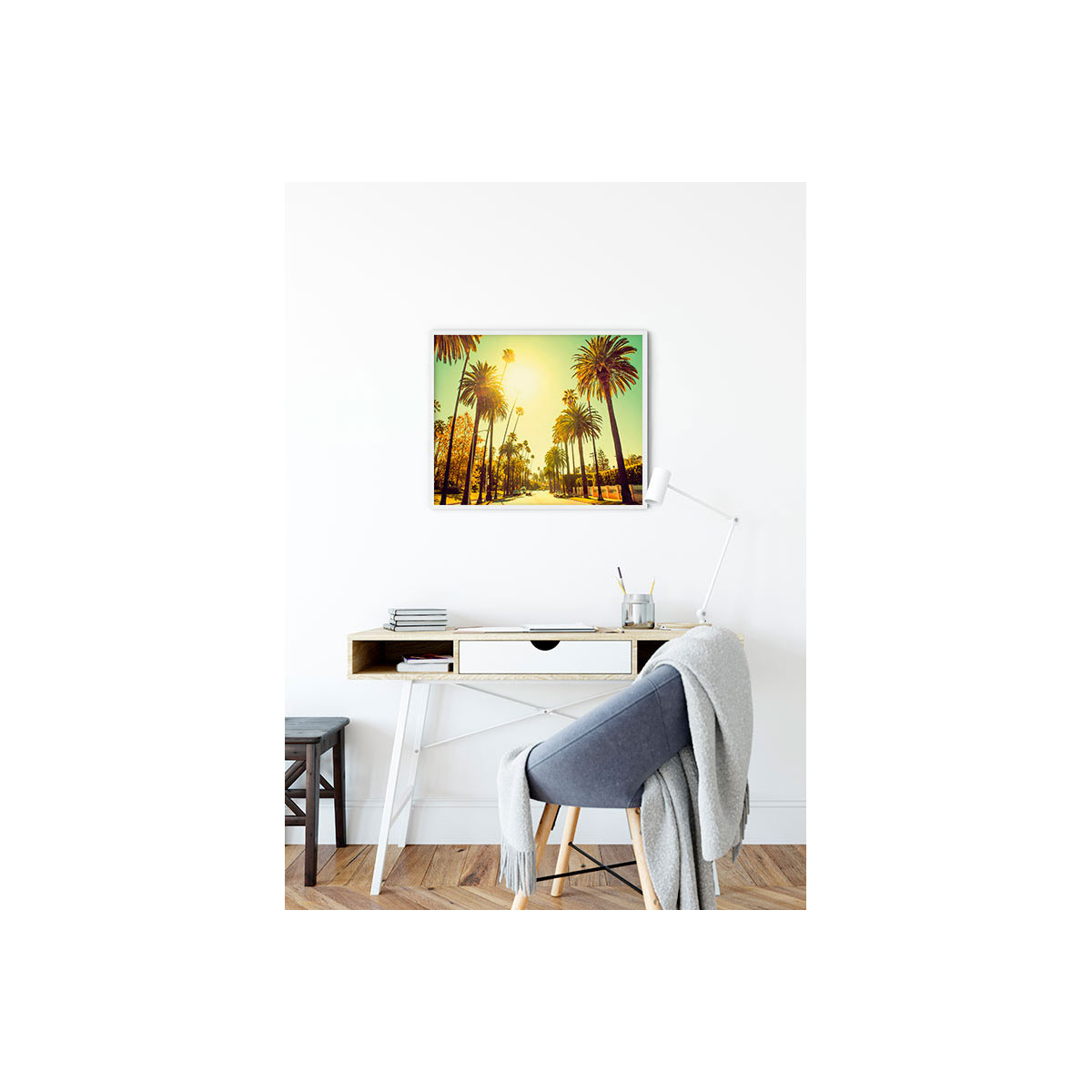 Komar  Wandbild Palm Alley 40x30 cm Bild 7