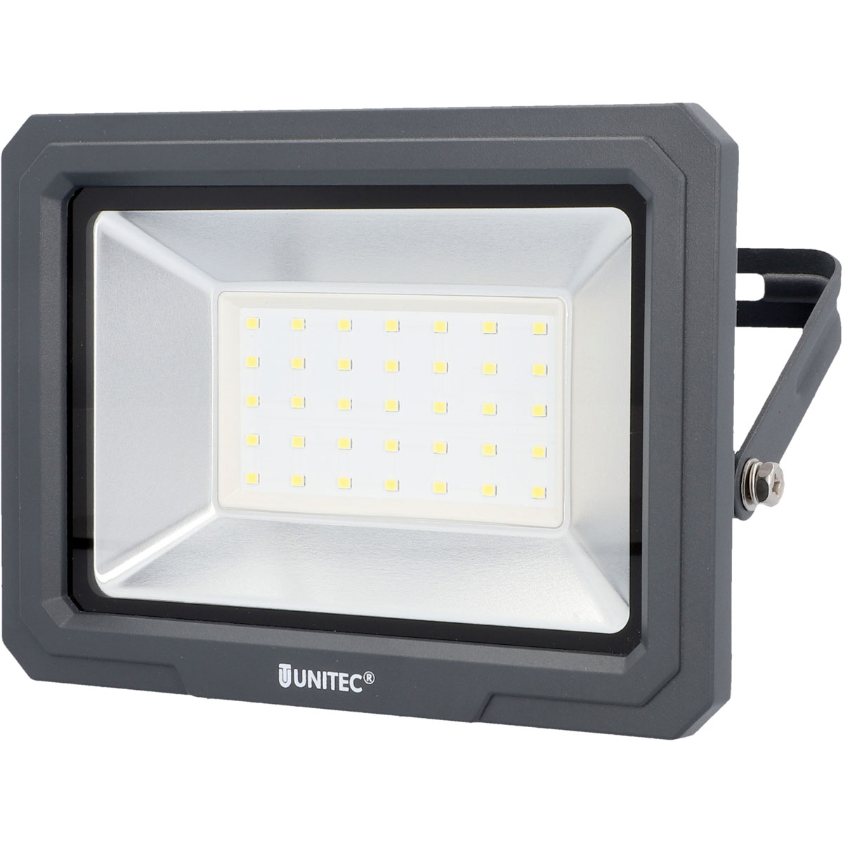 Unitec LED Wandstrahler 50W 4000lm anthrazit Bild 1