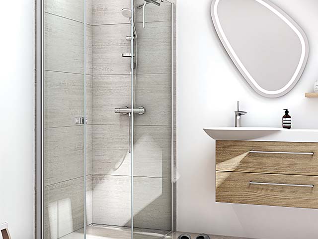 Duschkabinen montieren