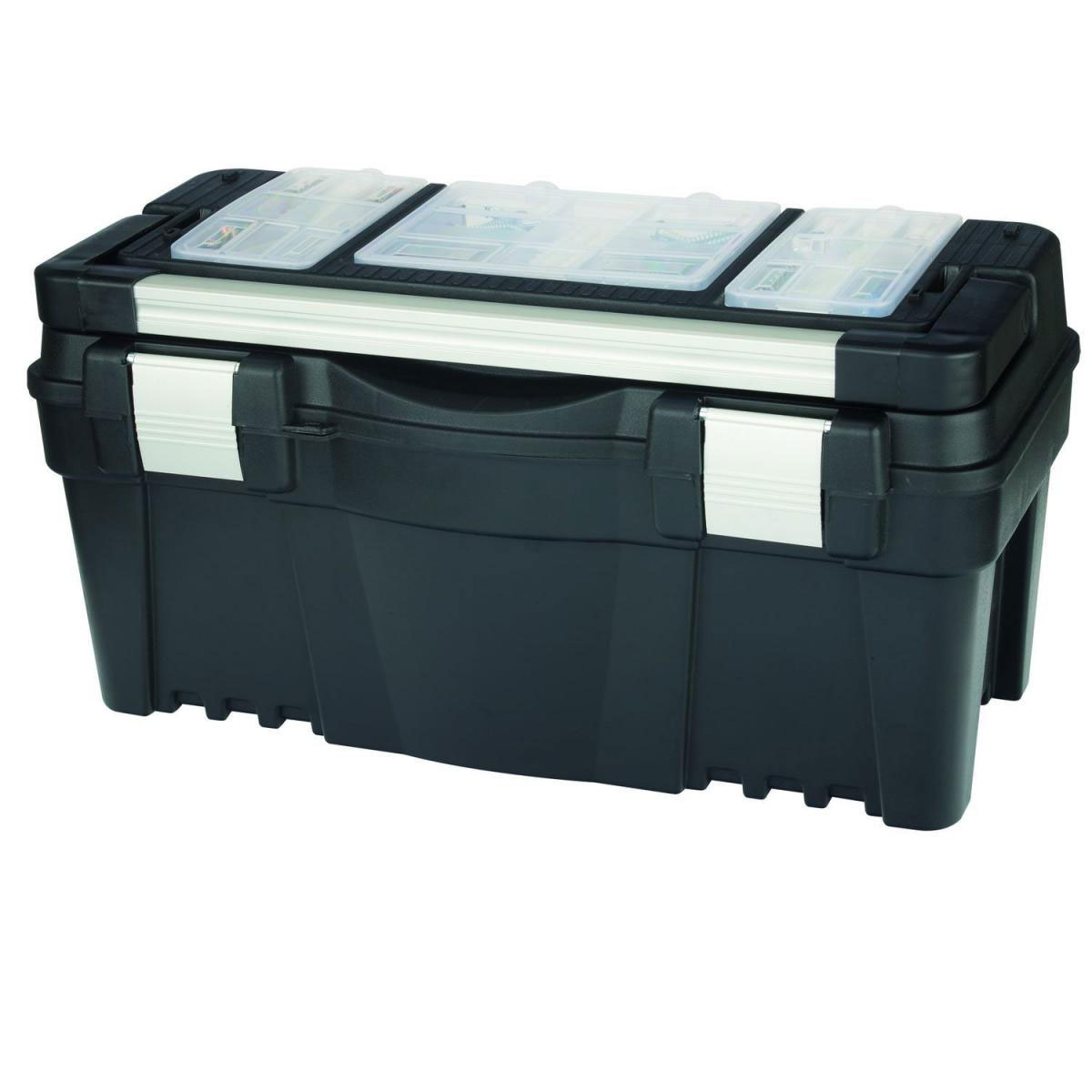 Tood Werkzeugkoffer Magnus Profi 22 54 x 27,5 x 26 cm schwarz